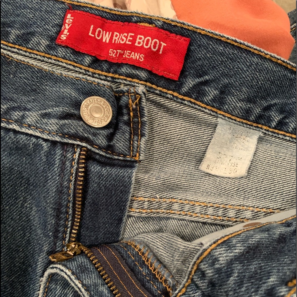 LEVIS 527 Low Rise Boot Jeans 38 x 30 - Picture 3 of 6